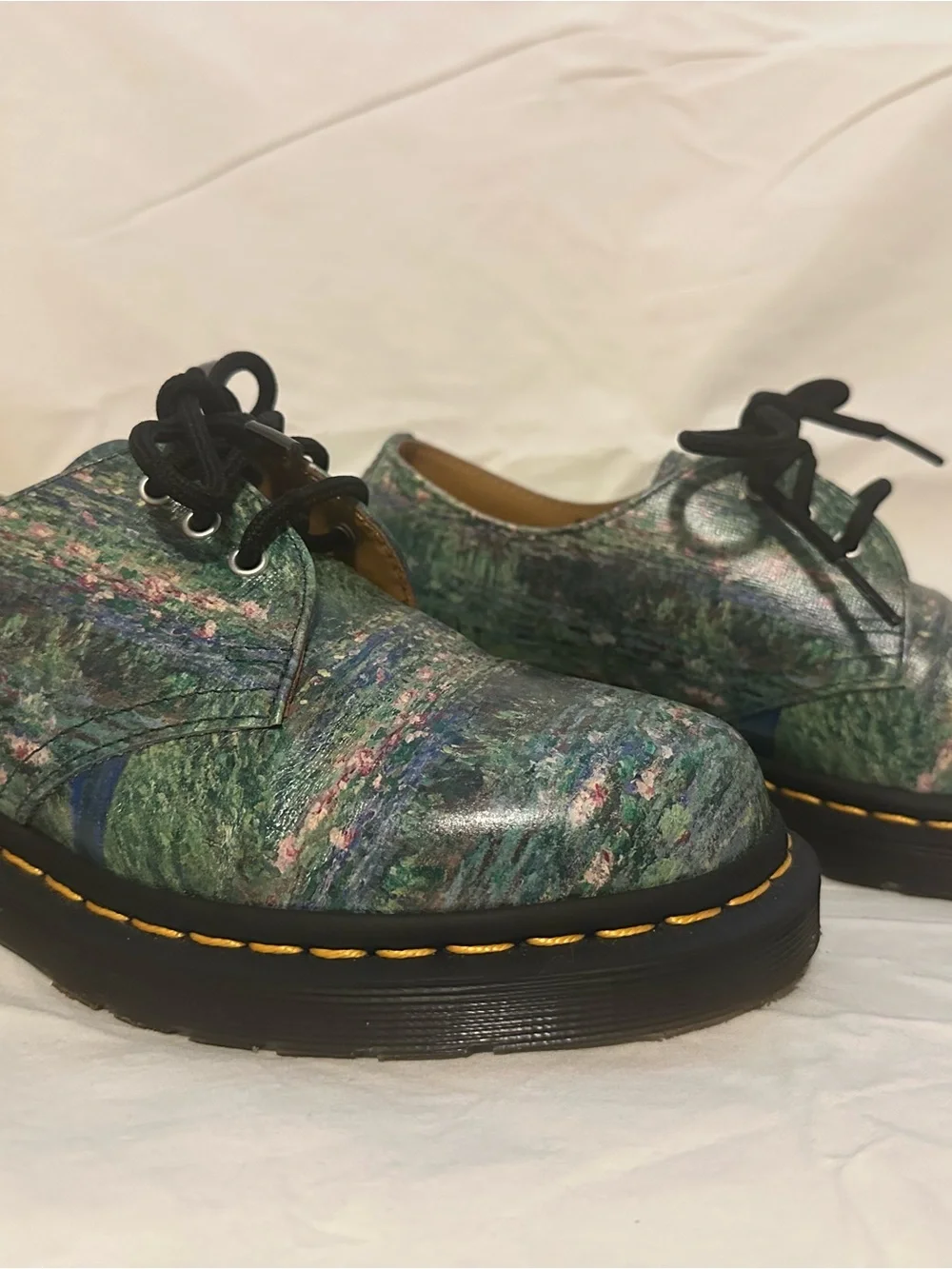 Dr. Martens 1461 The National Gallery Monet Collab Oxford Shoes
